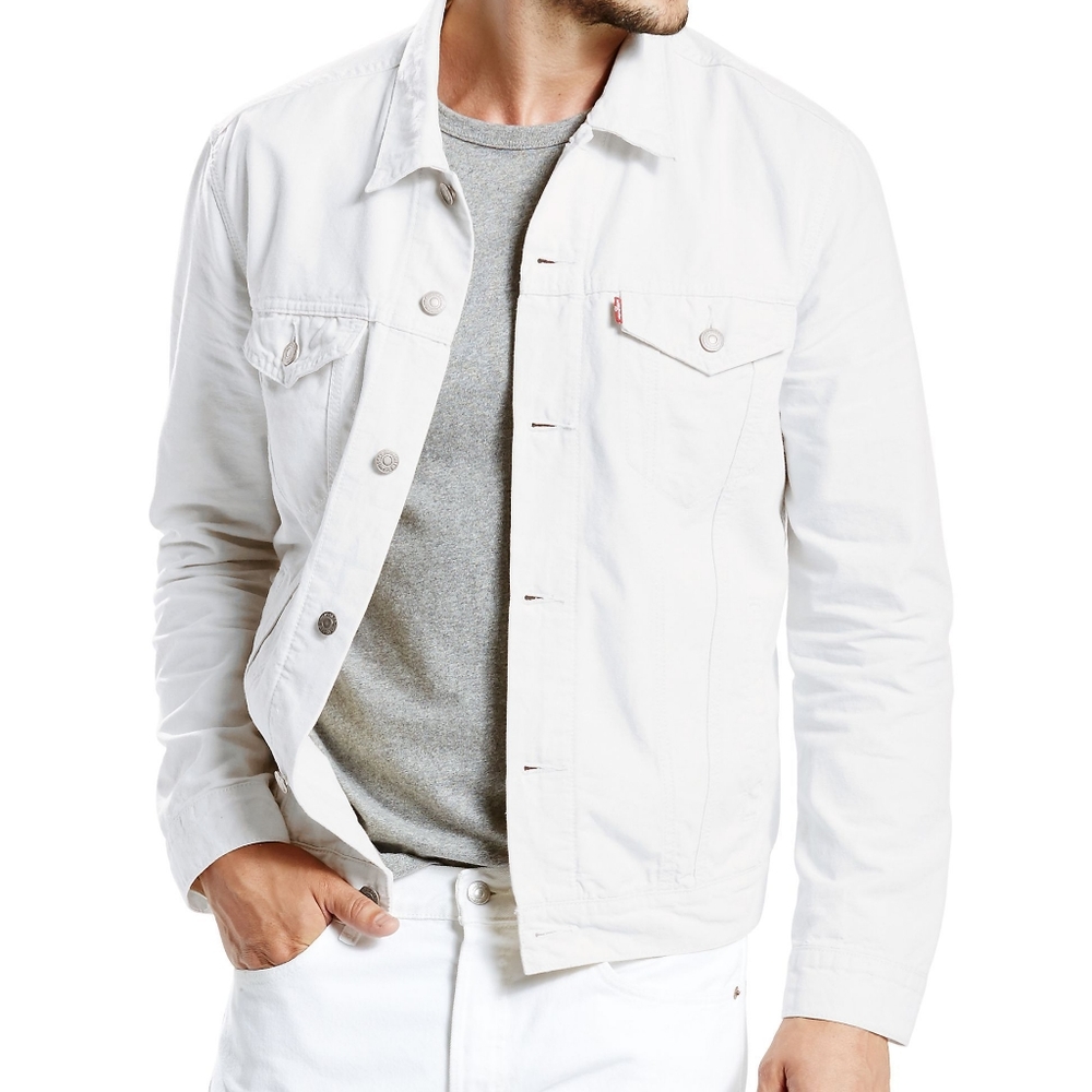 White Levi's Jean Jacket